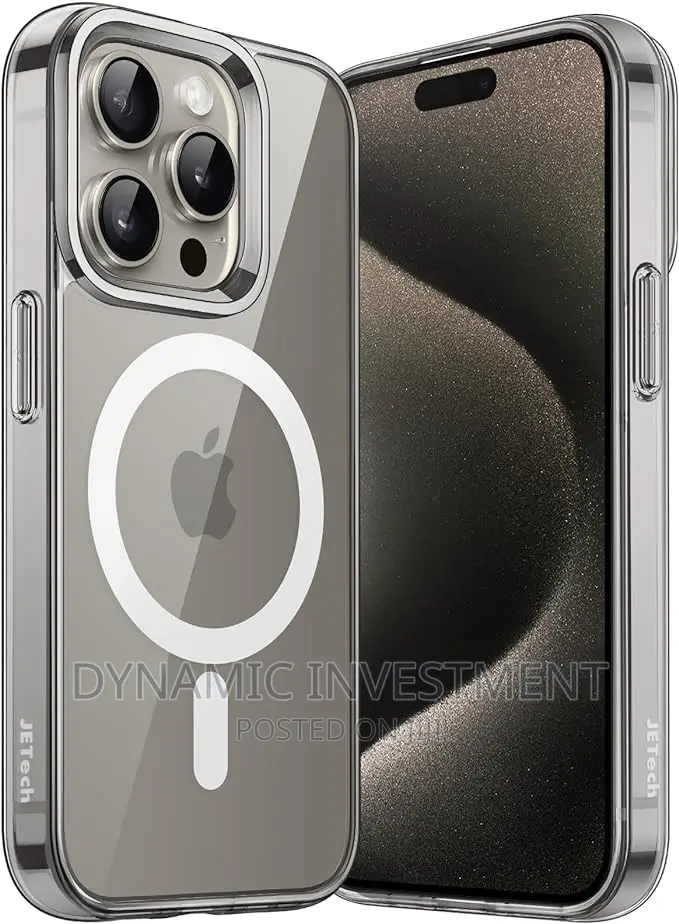 Apple iPhone 15 Pro Clear Case/Cover With Magsafe ​ 