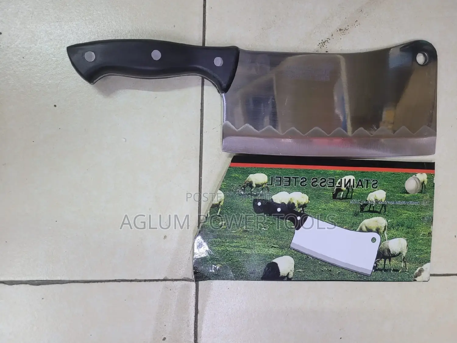 Butcher Panga Stainless Steel