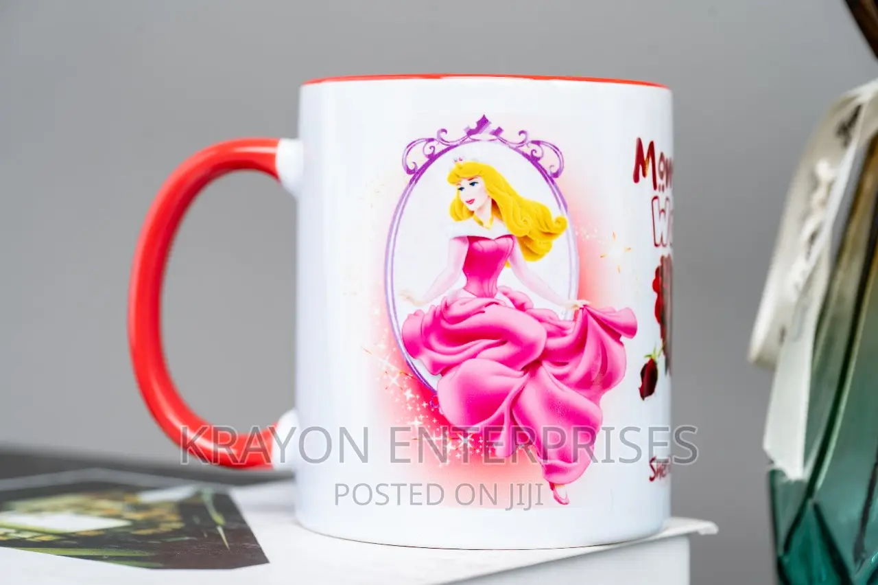 Branded Two Tone Red Mug