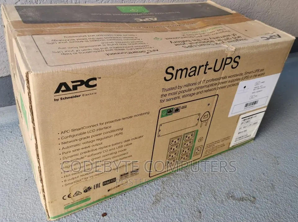 APC Smart-Ups C 1500va LCD 230V With Smartnet Smt1500ic