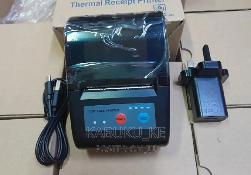P58E Thermal Receipt Printer, 58mm Mini Wireless Etims Print
