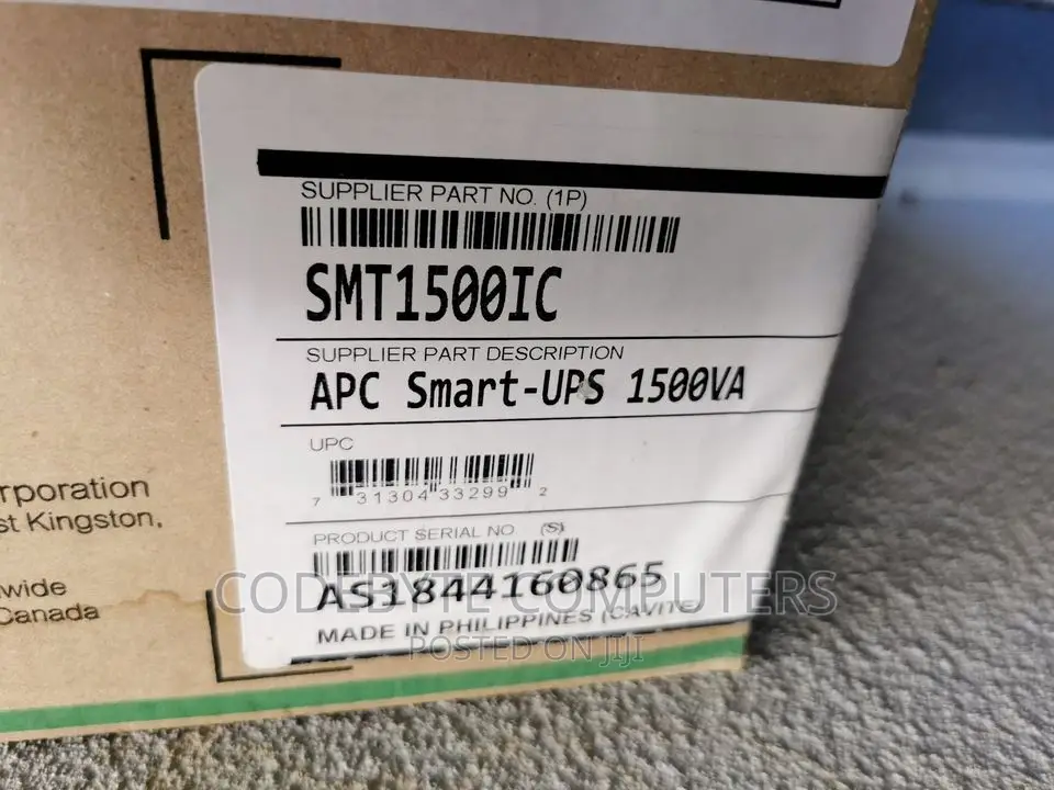 APC Smart-Ups 1500va LCD 230V (Smt1500ic)