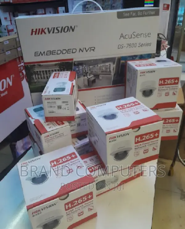 4 Channels 1080P IP Network Cameras Complete KIT