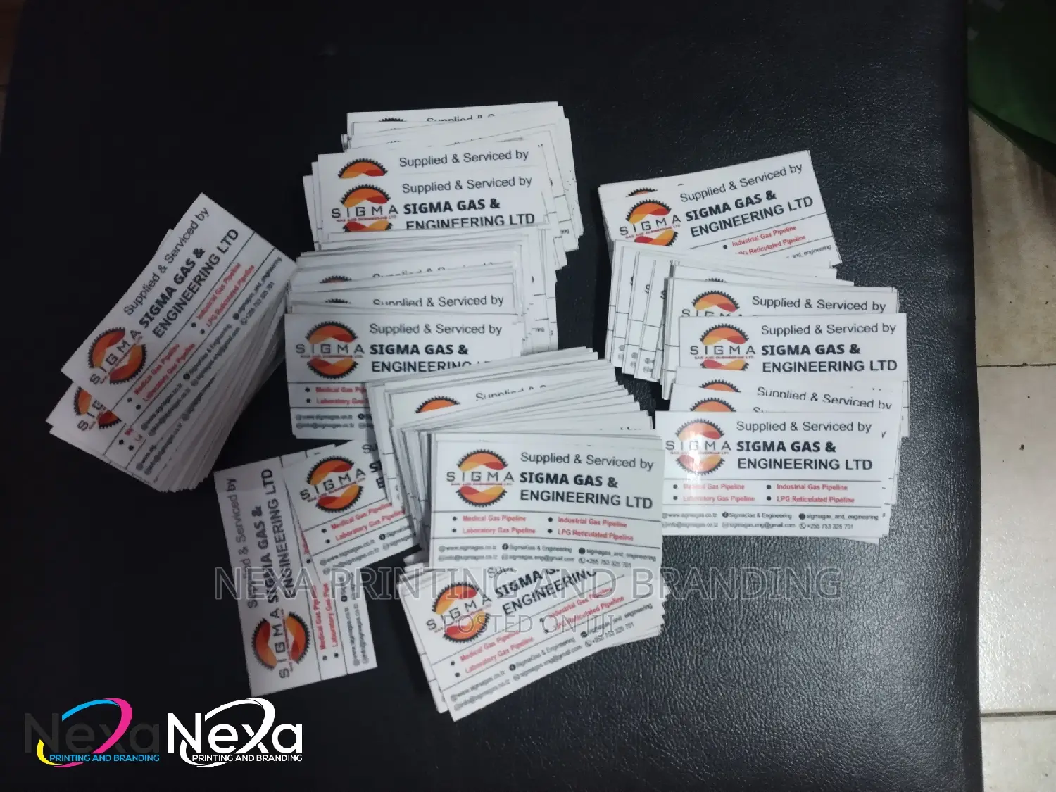 Per Square Meter Clear Sticker