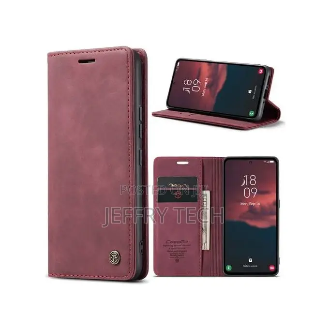 Pikkme Samsung Galaxy A54 5G Flip Cover | Dual-Tone PU Leath