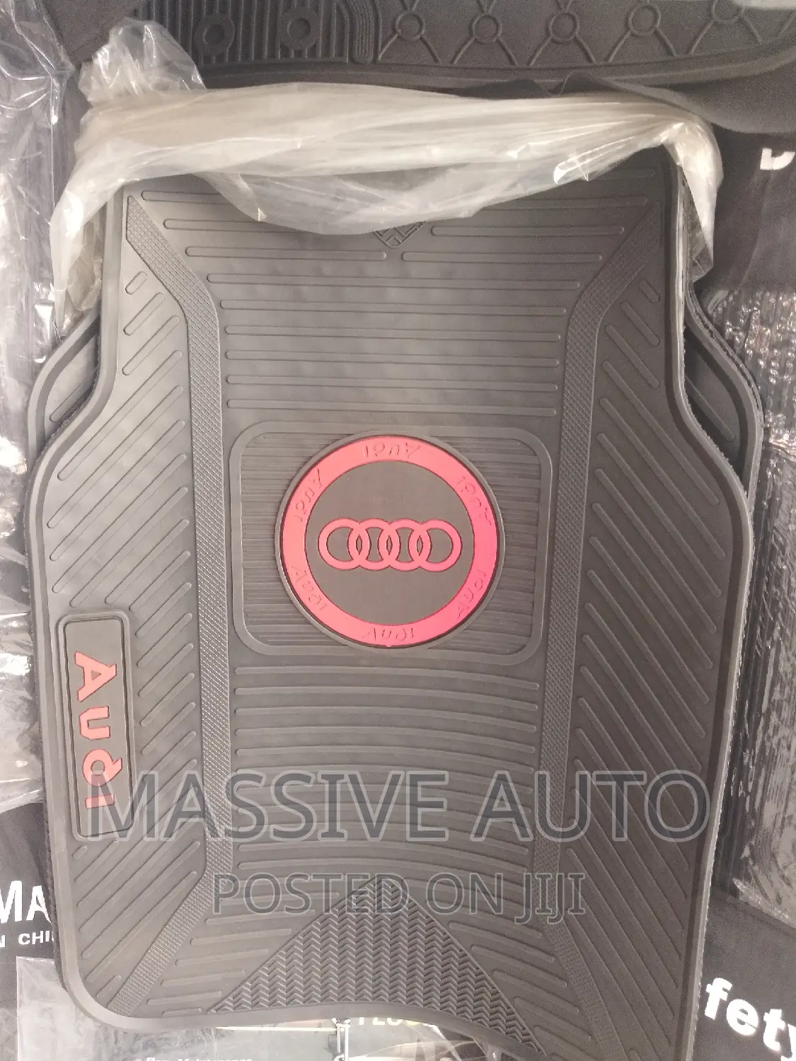 Red Logo Audi Car Mats/ Branded Car Floor Mats