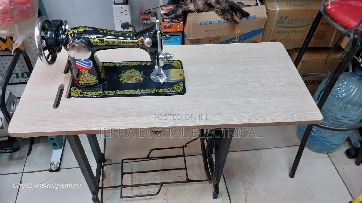 Complete Butterfly Sewing Machine New