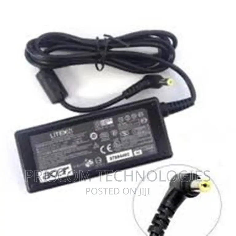 Acer Laptop Charger ACER 19V 3.42A, 65W Yellow Pin