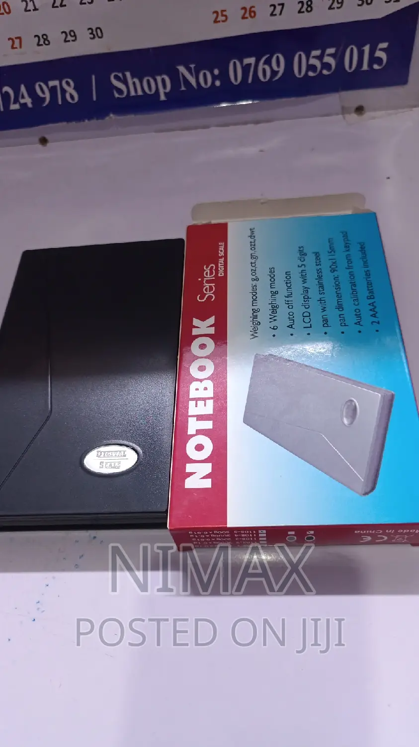 Digital Pocket Scale Led Screen 0.01gms X 500gms