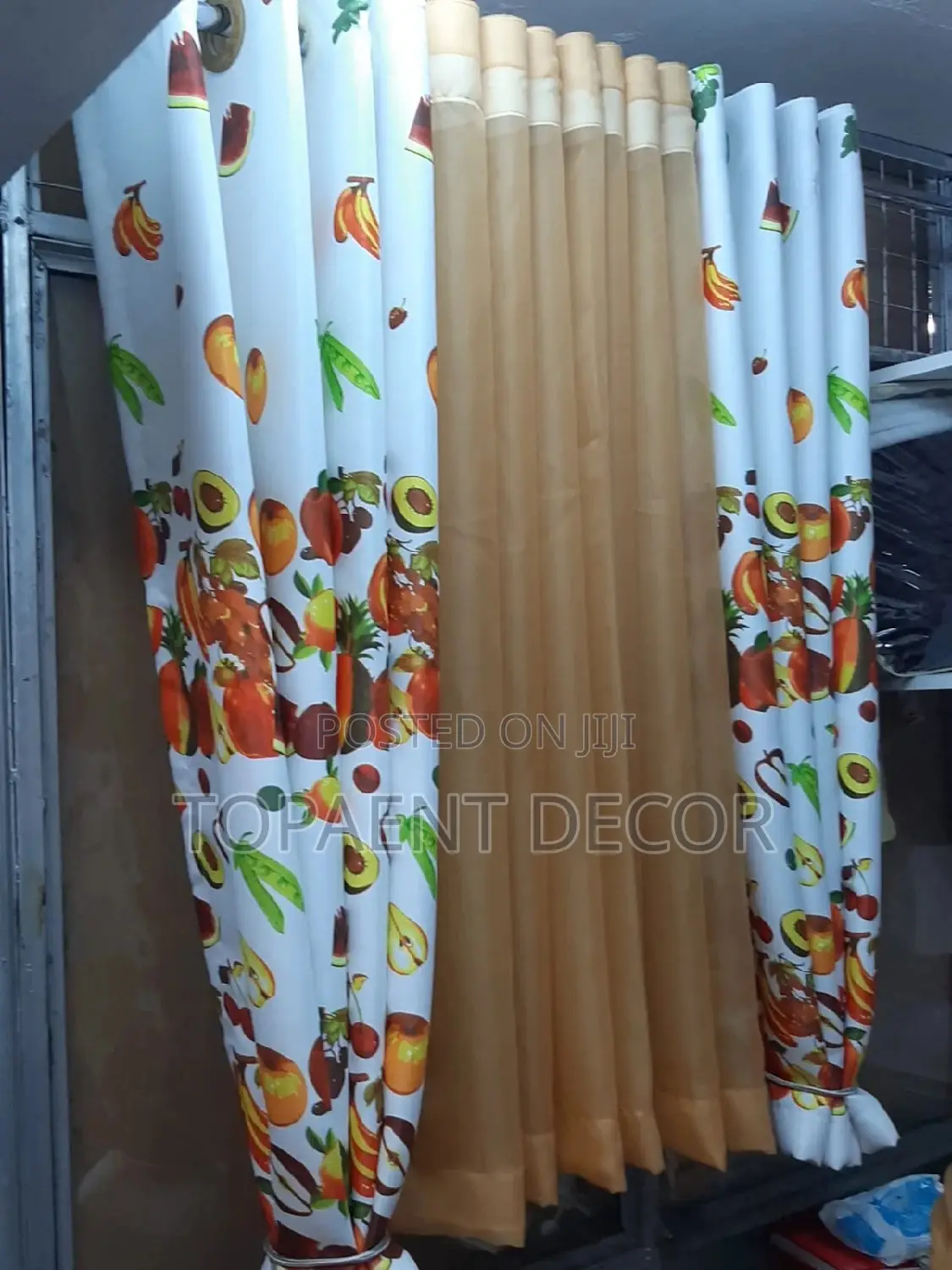 Kitchen Curtain and Sheer Kitchen Curtain and Sheer