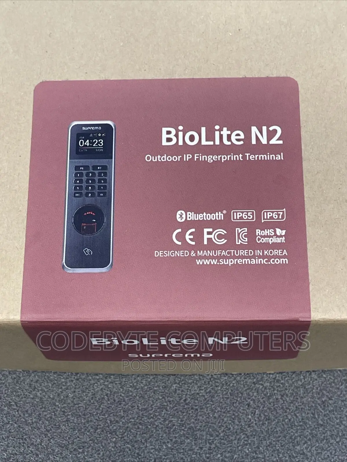 Suprema Biolite N2 Outdoor IP Fingerprint Terminal