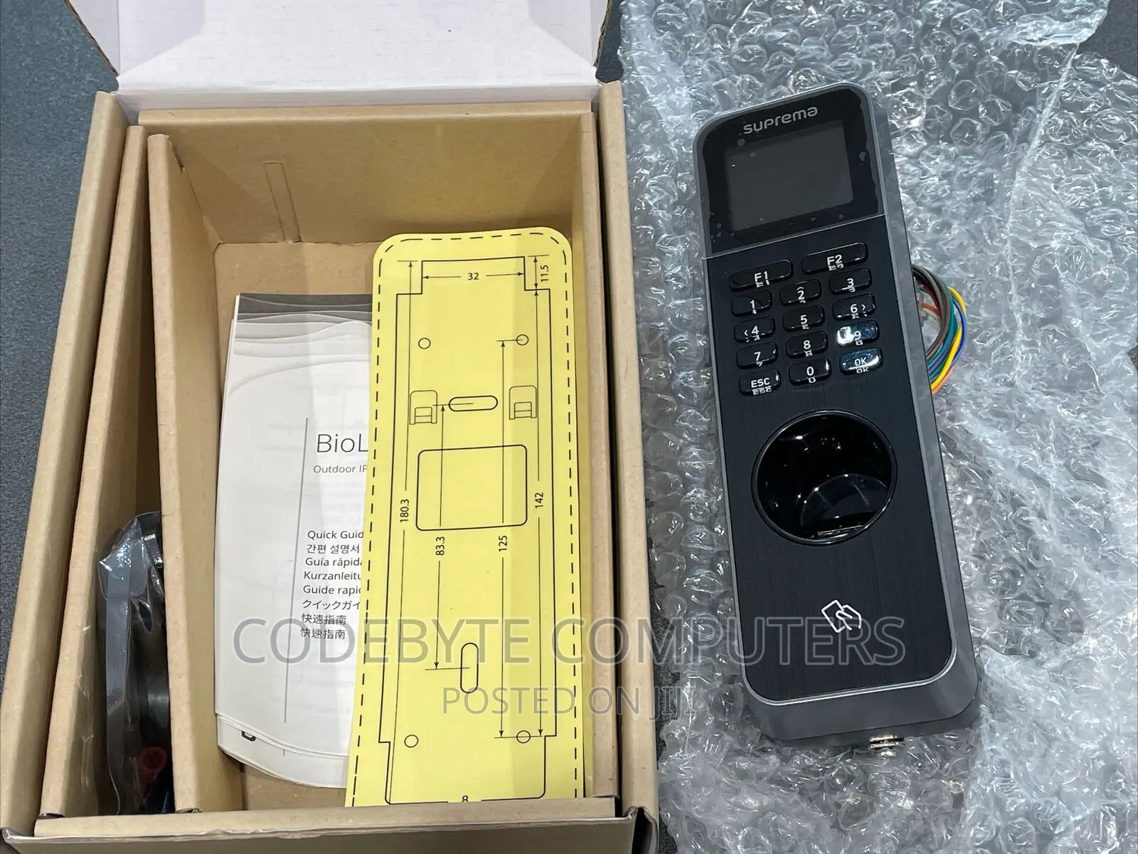 Suprema Biolite N2 IP Fingerprint Terminal-Bln2-Odb