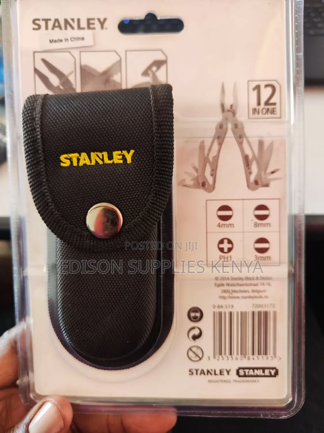 Stanley Multi Tool 12 in 1 Pliers Knife Screwdriver