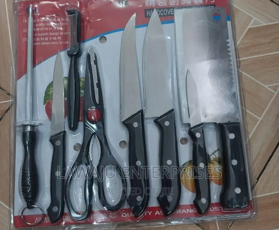 8 In 1 Kitchen Knife Set