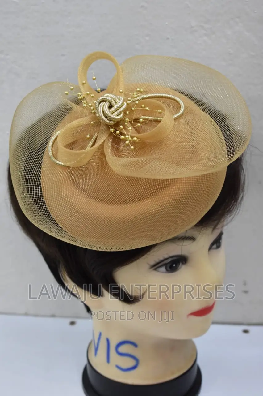 Classy Beige Fascinator