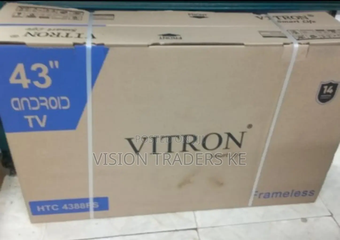 Vitron 43 Inches Tv Vitron 43 Smart Android Television.
