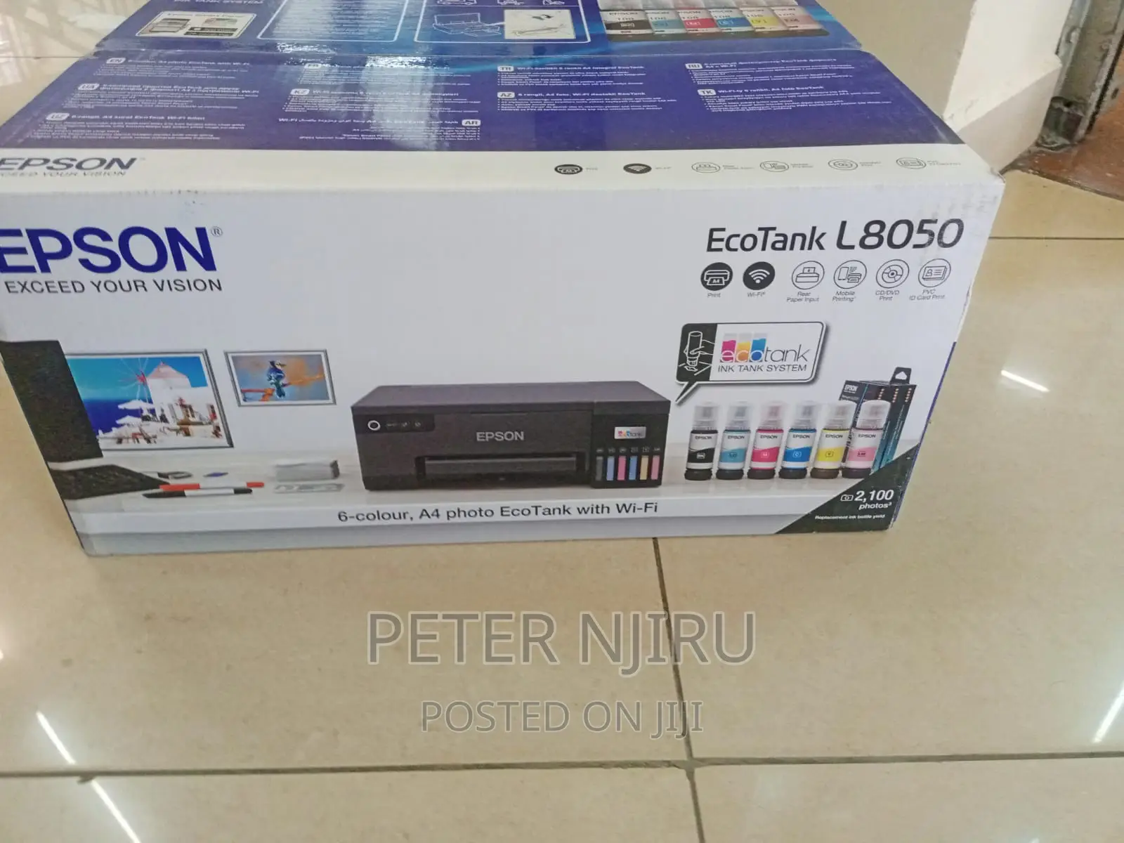 L8050 Ink Tank Wireless EPSON PRINTER