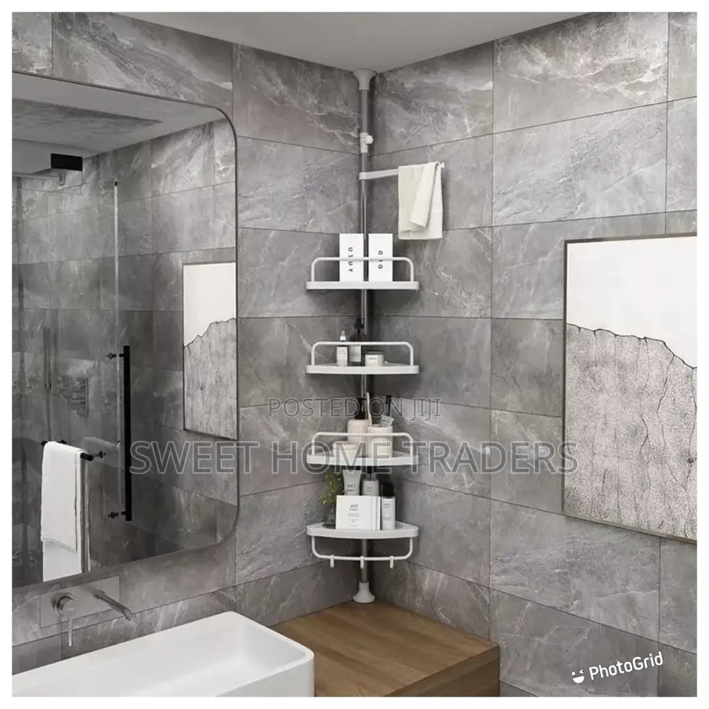 Bathroom Corner Stand Shelf Shower Caddy
