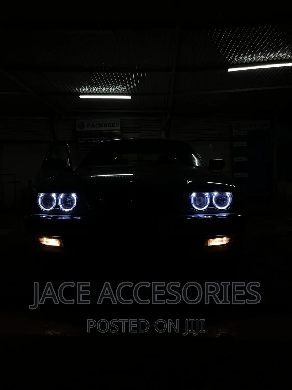 BMW Angel Rings for E36,E37,E38,E46 ,White +Yellow