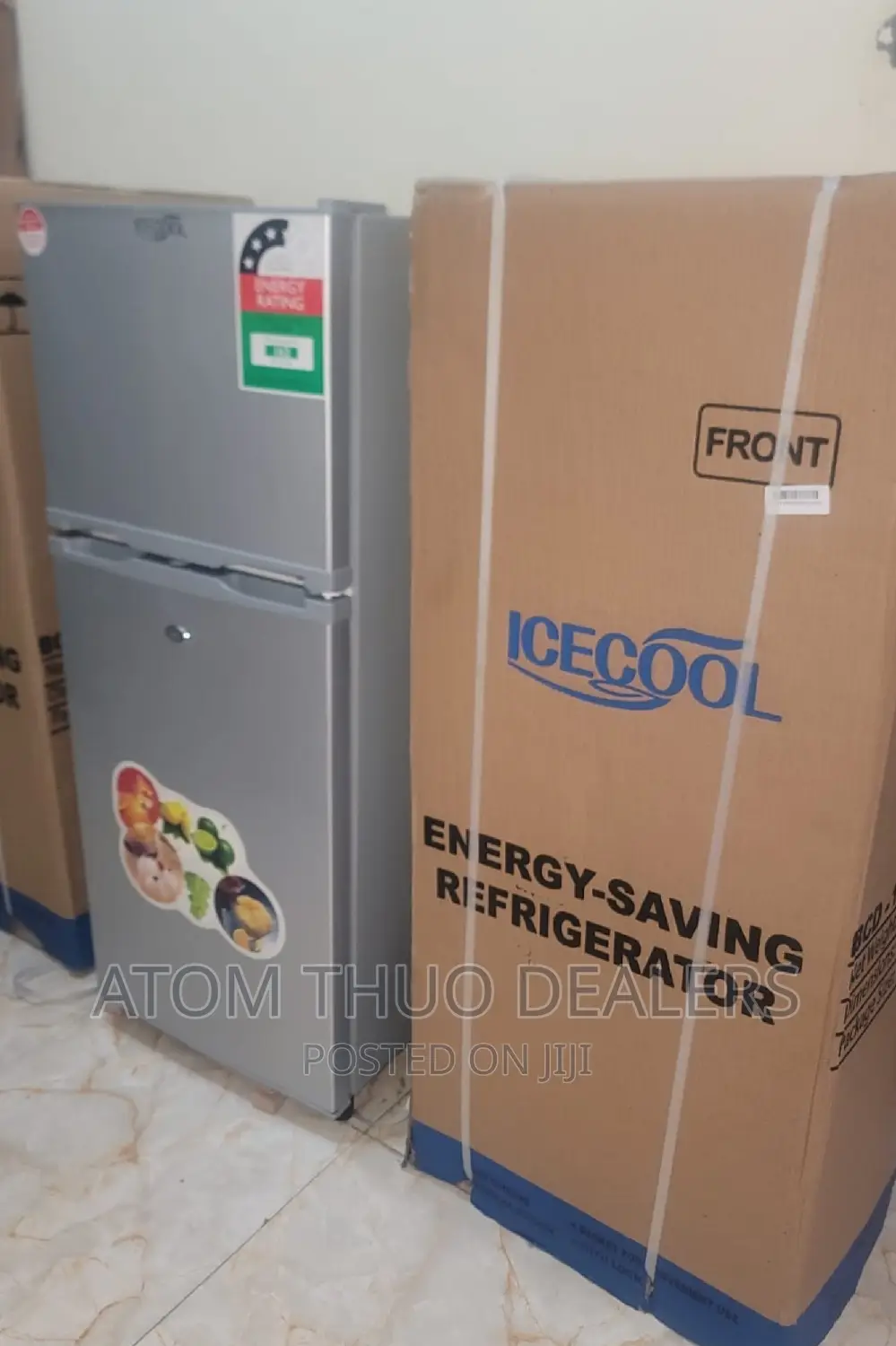 Icecool 118 Litres Double Door Refrigerator