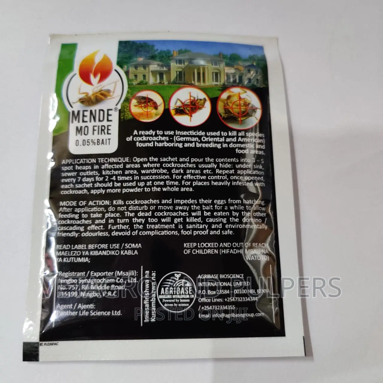 Agribase Mende Mofire Insecticide