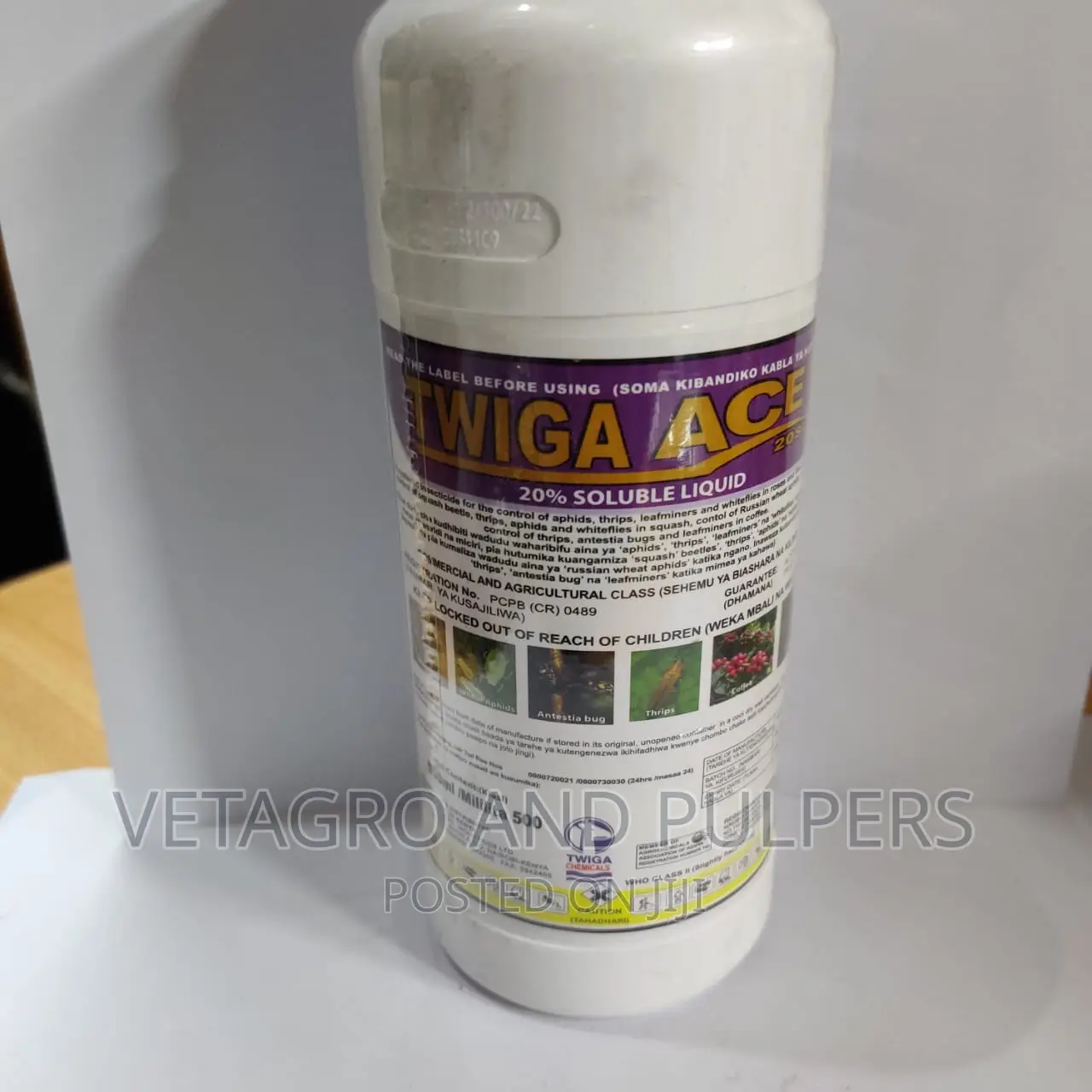 Twigaace 20%SL Insecticide