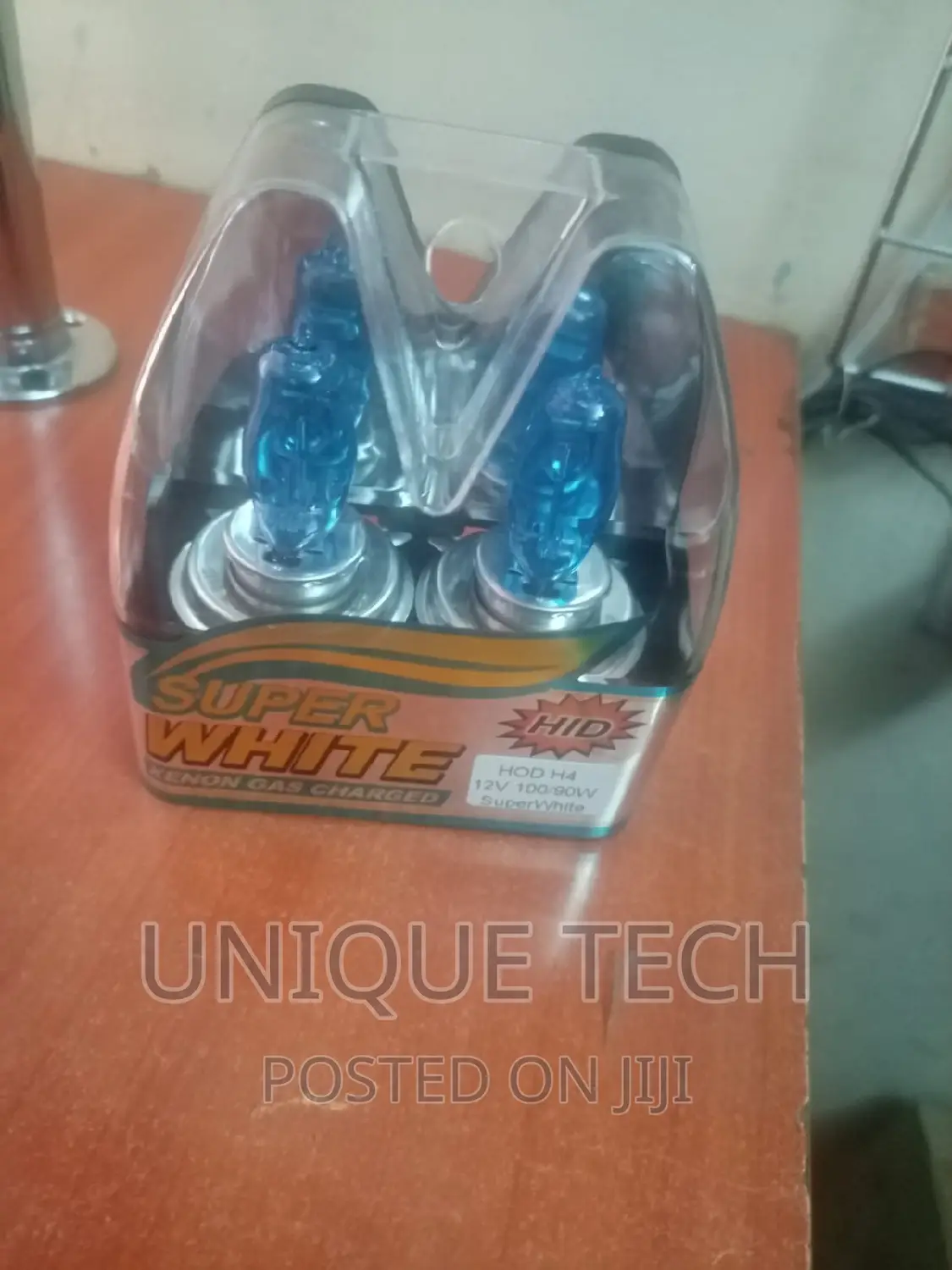 Xenon Gas Charged H4 SUPER WHITE Halogen Car Bulbs