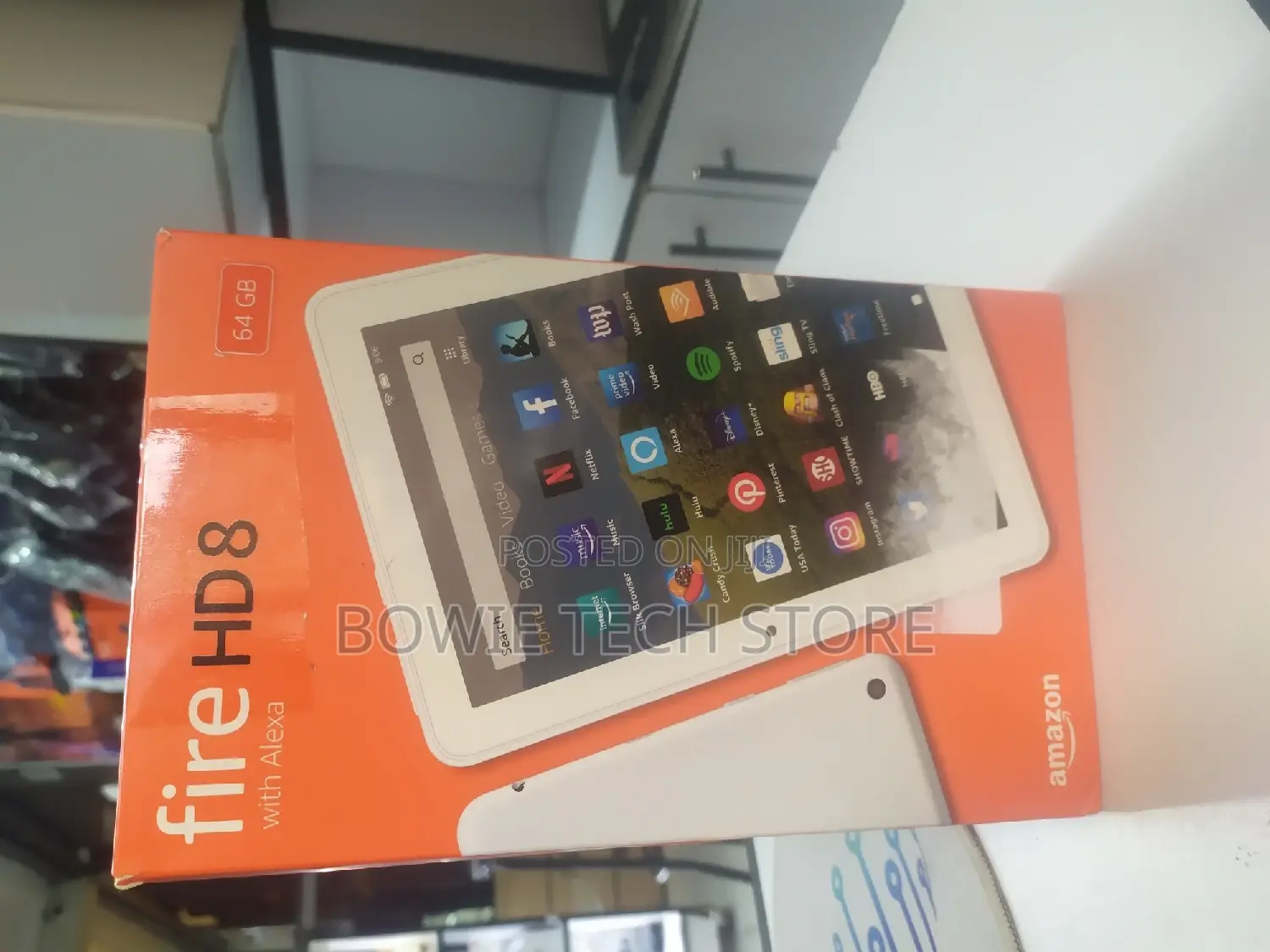 New Amazon Fire HD 8 64 GB White