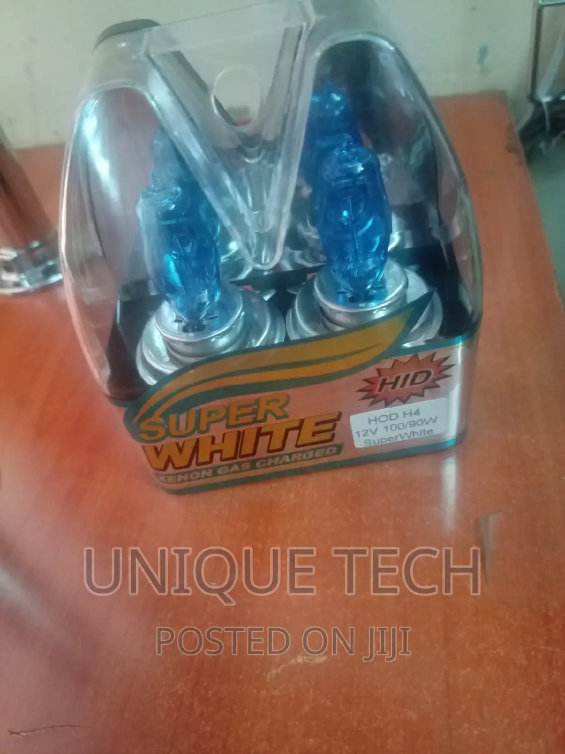 Super White 100W 12v H4 Halogen Headlights Car Bulbs