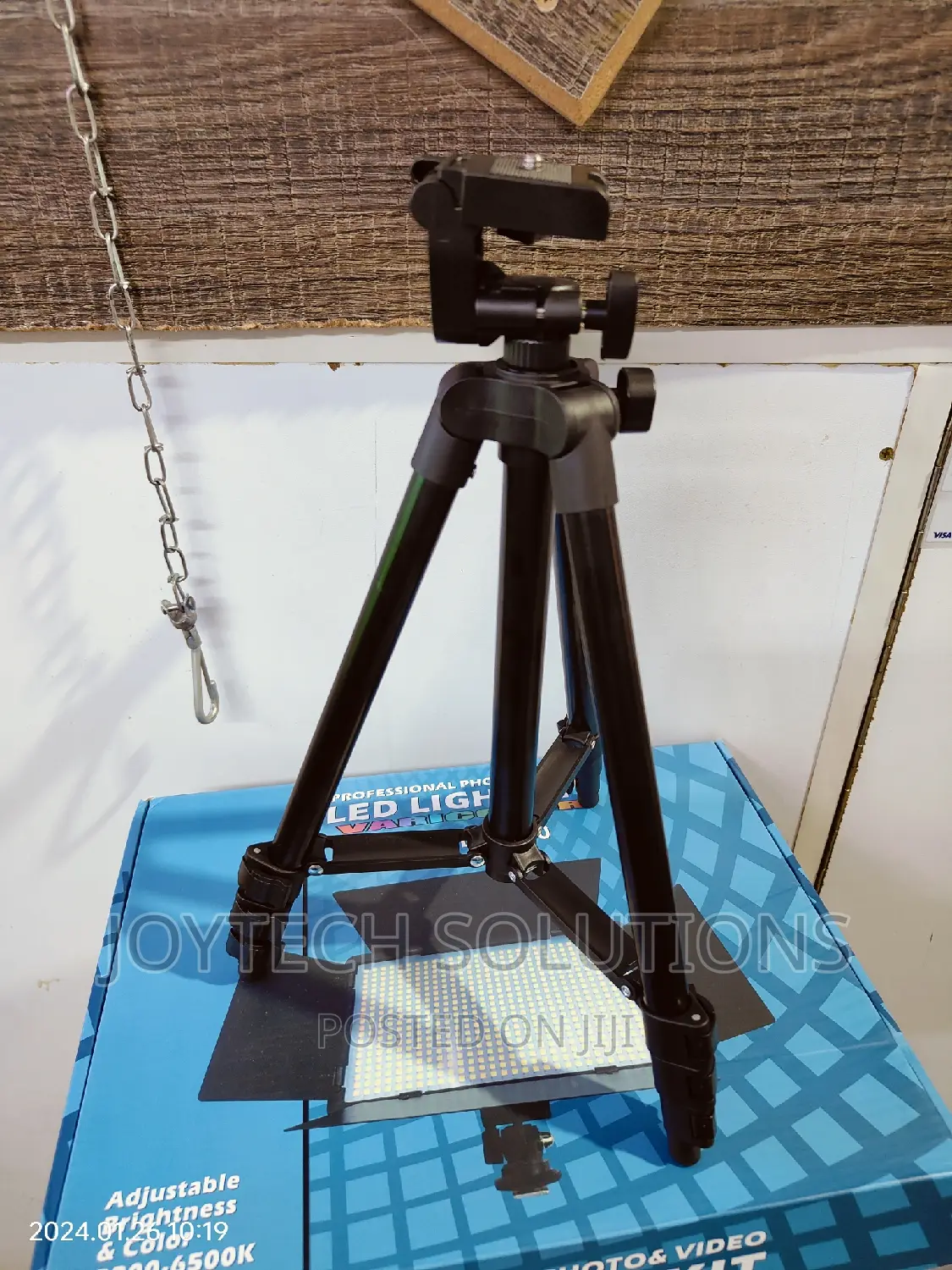 Extendable Table Tripod Stand With Phone Holder