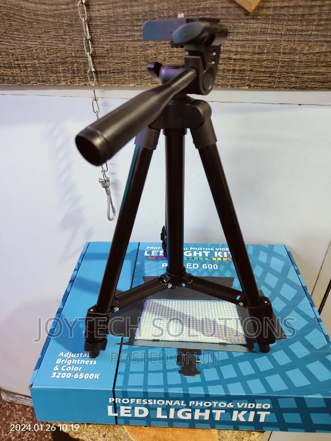 Extendable Table Tripod Stand With Phone Holder