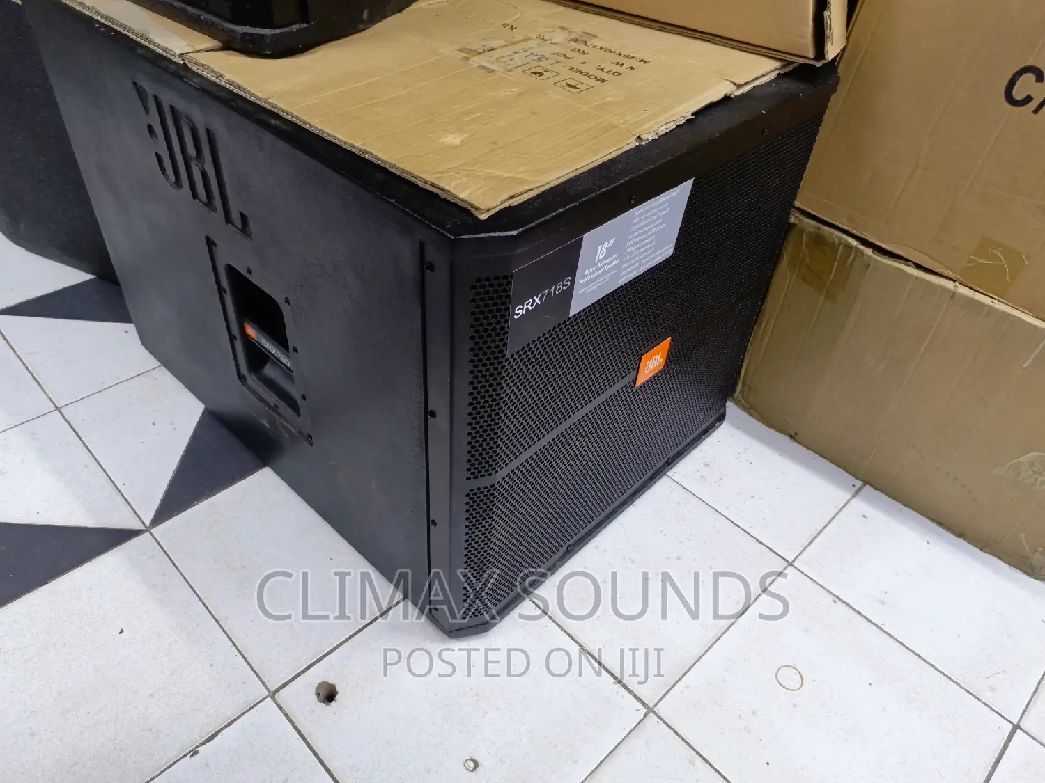 JBL Bass Speaker Srx718s Double Magnet