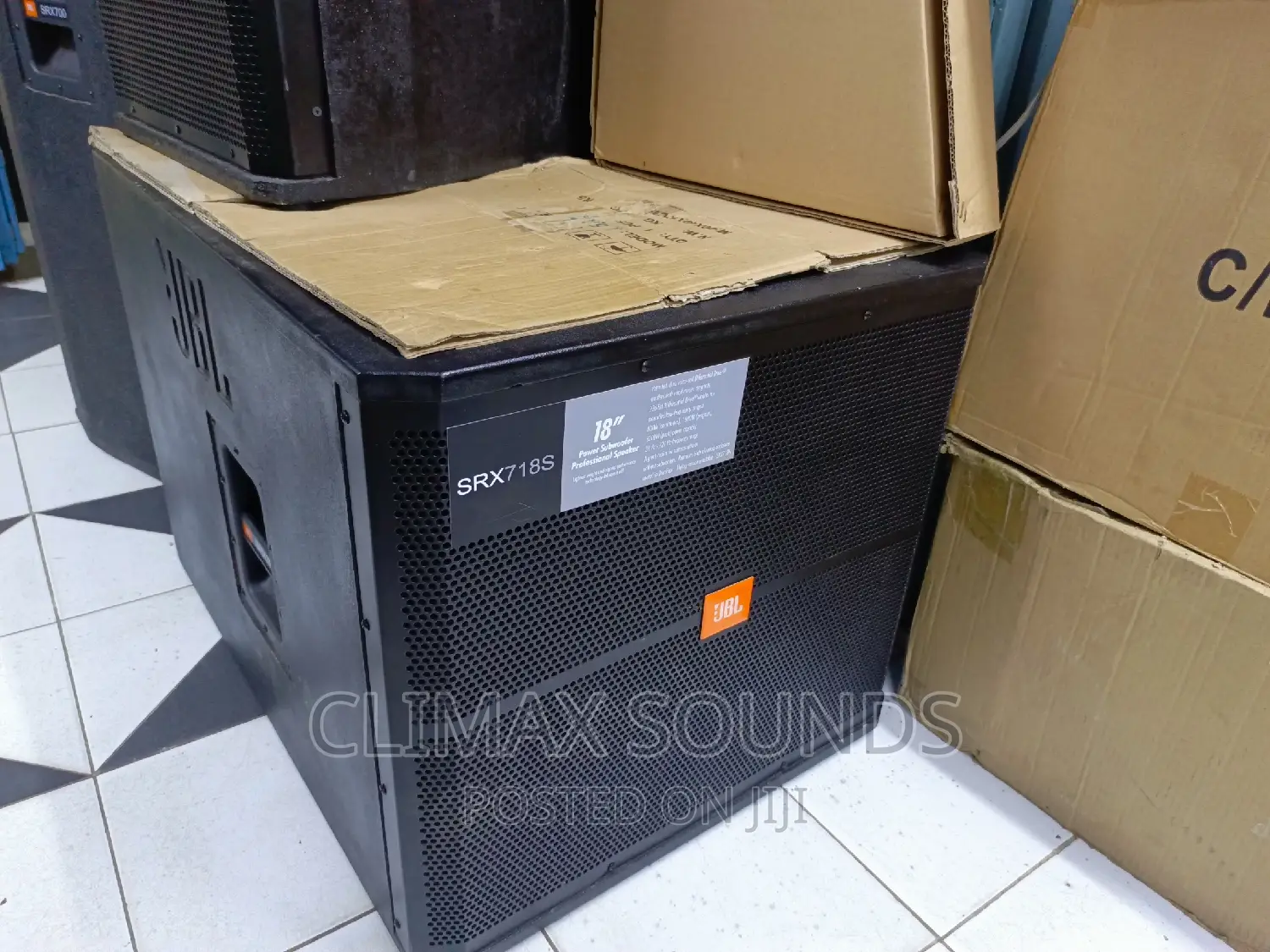 JBL Bass Speaker Srx718s Double Magnet