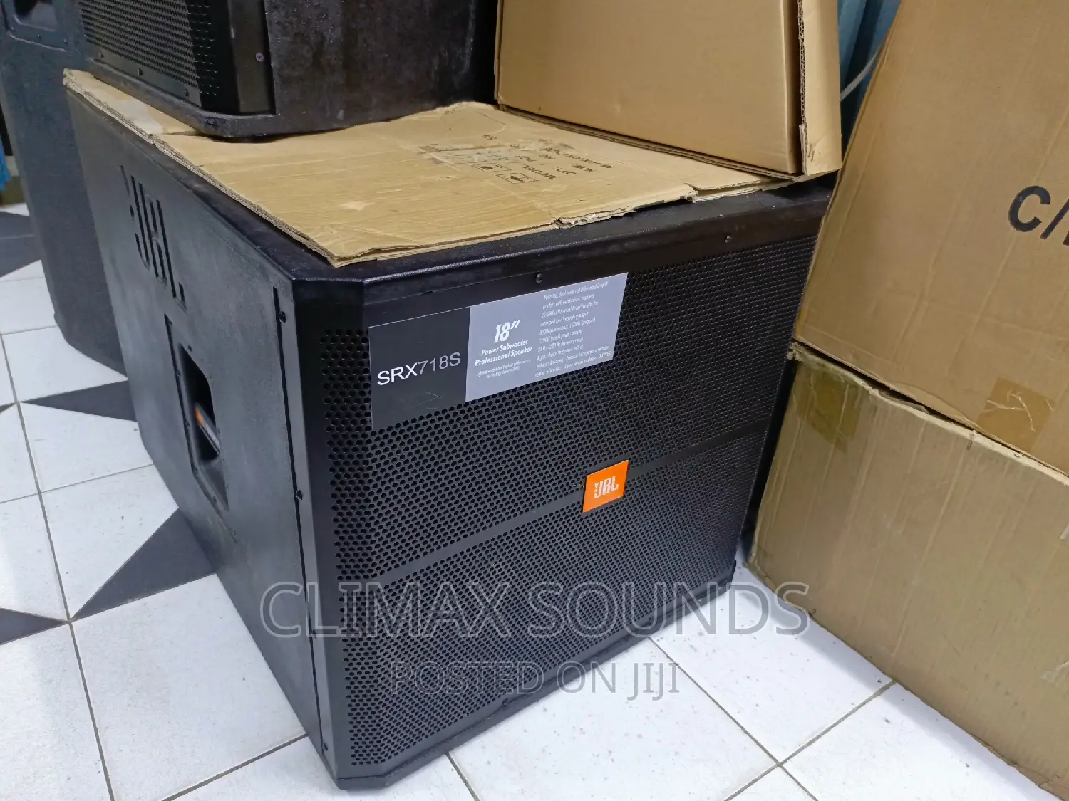 JBL Bass Speaker Srx718s Double Magnet