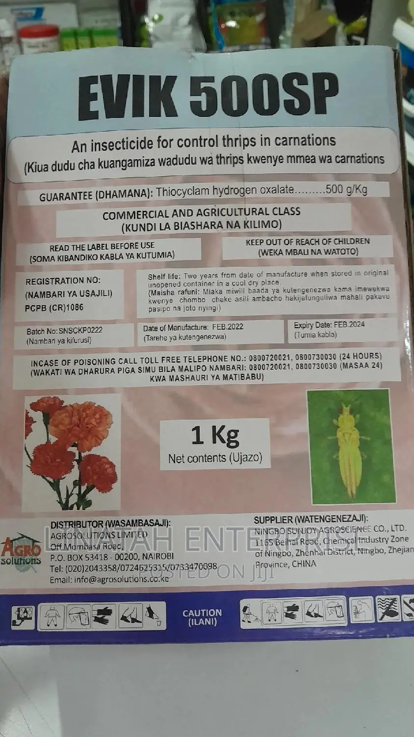 Evil 500 Sp Insecticide 1kg