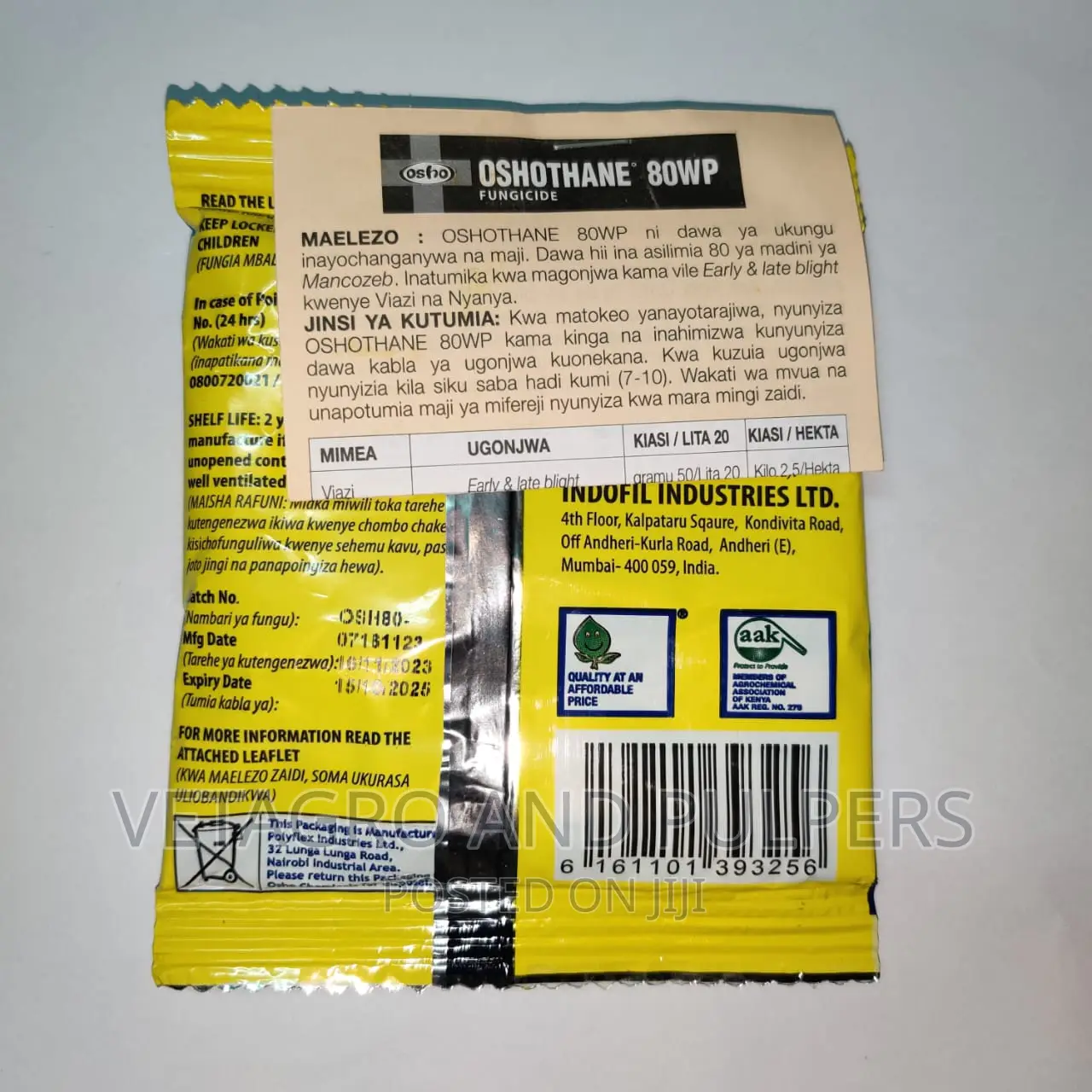 Oshothane 80 WP Fungicide