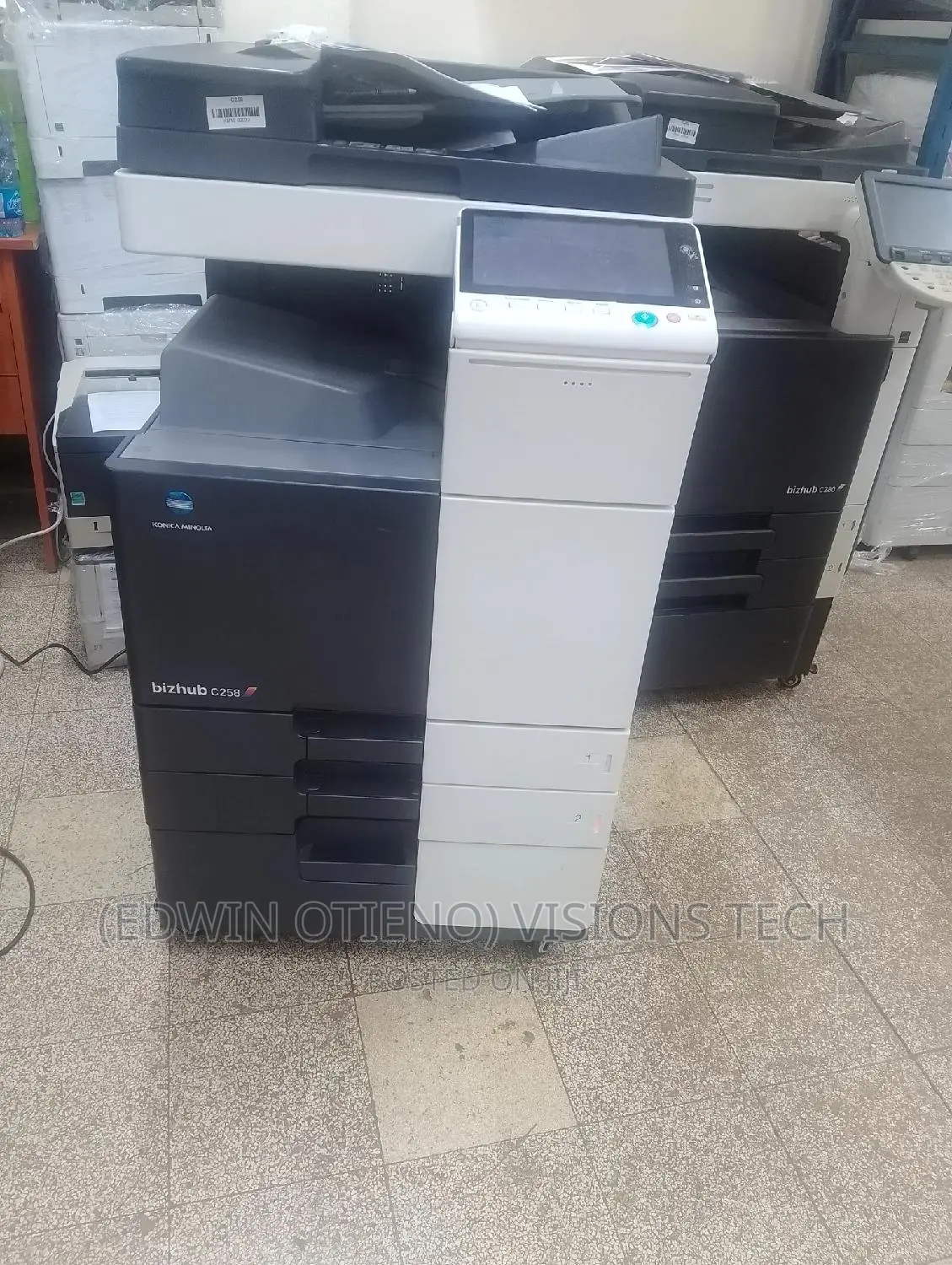 Color A3/A4 Bizhub C258 Photocopier