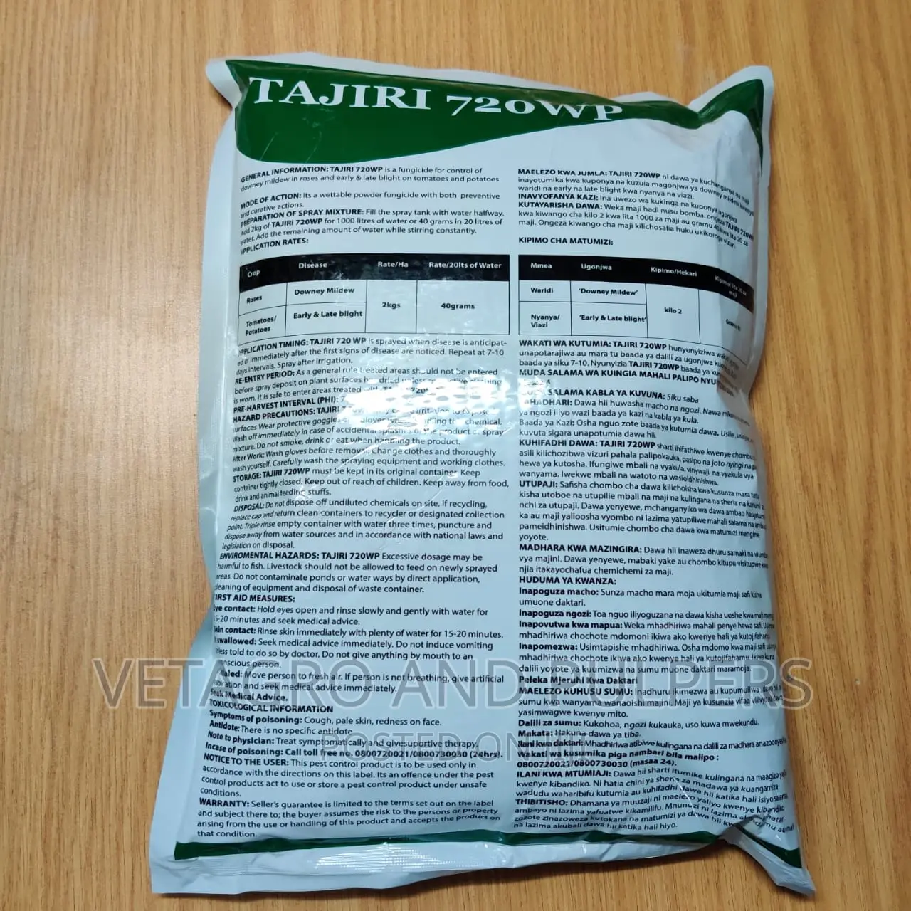 Kenagro Tajiri 720wp Fungicide