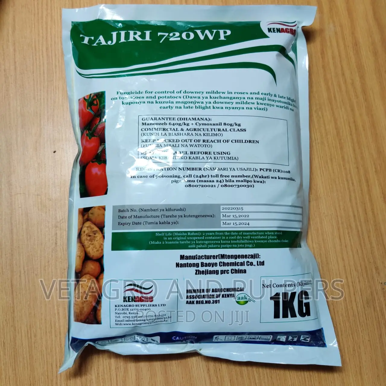 Kenagro Tajiri 720wp Fungicide