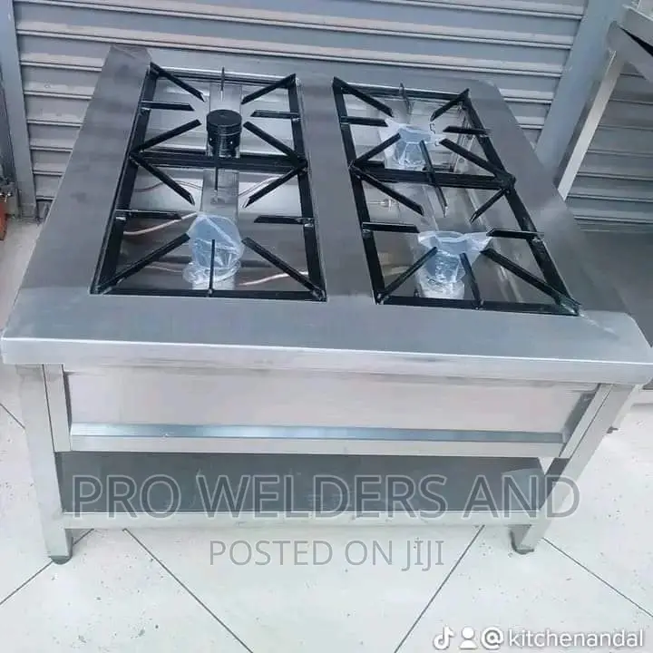 Stainless Steel Commercial Gas Cooker