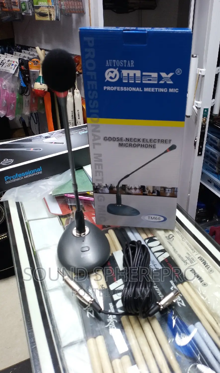 Autostar Max Goose Neck Microphone