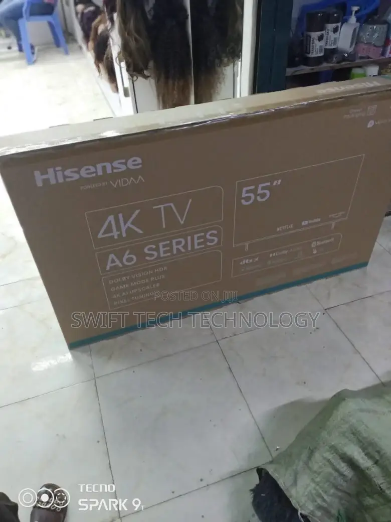 Hisense ,Hisense , Hisense 55 Inches Vidaa Frameless 