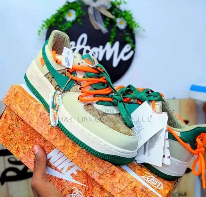 Custom Double Laced Airforce