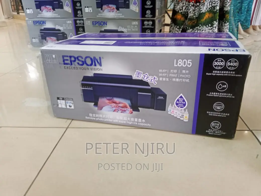 Epson L805 Wi-Fi Photo Ink Tank Printer