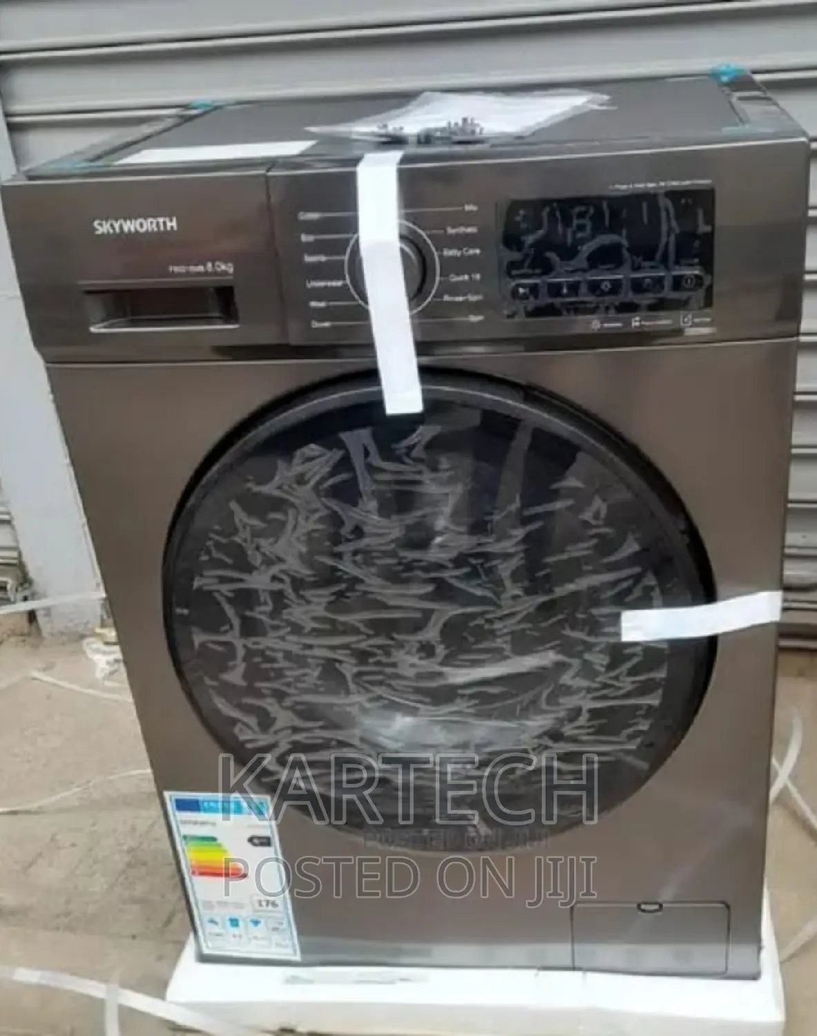 Skyworth 8kgs Front Load Washing Machine.