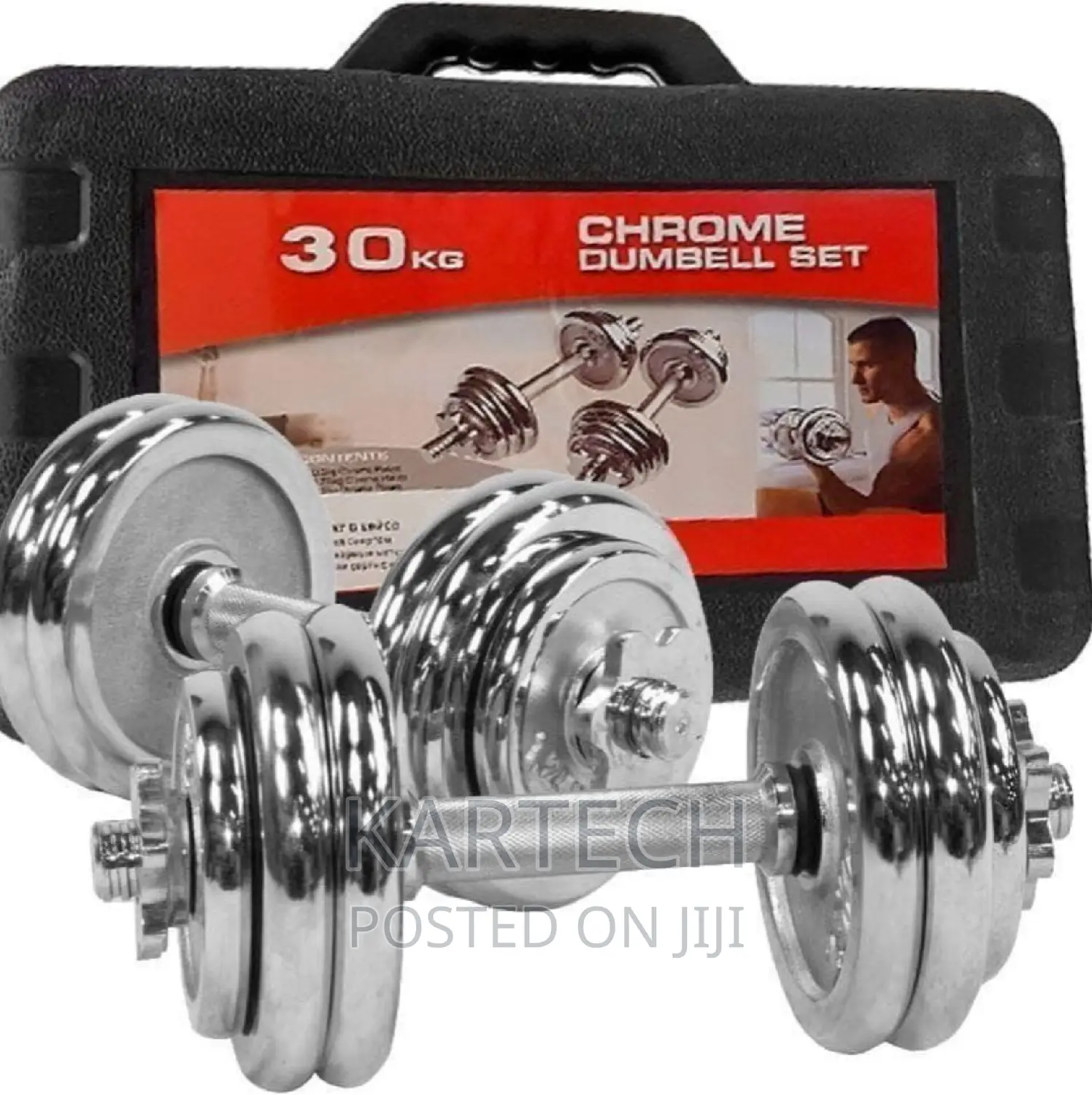 Chrome Dumbbell -30kgs