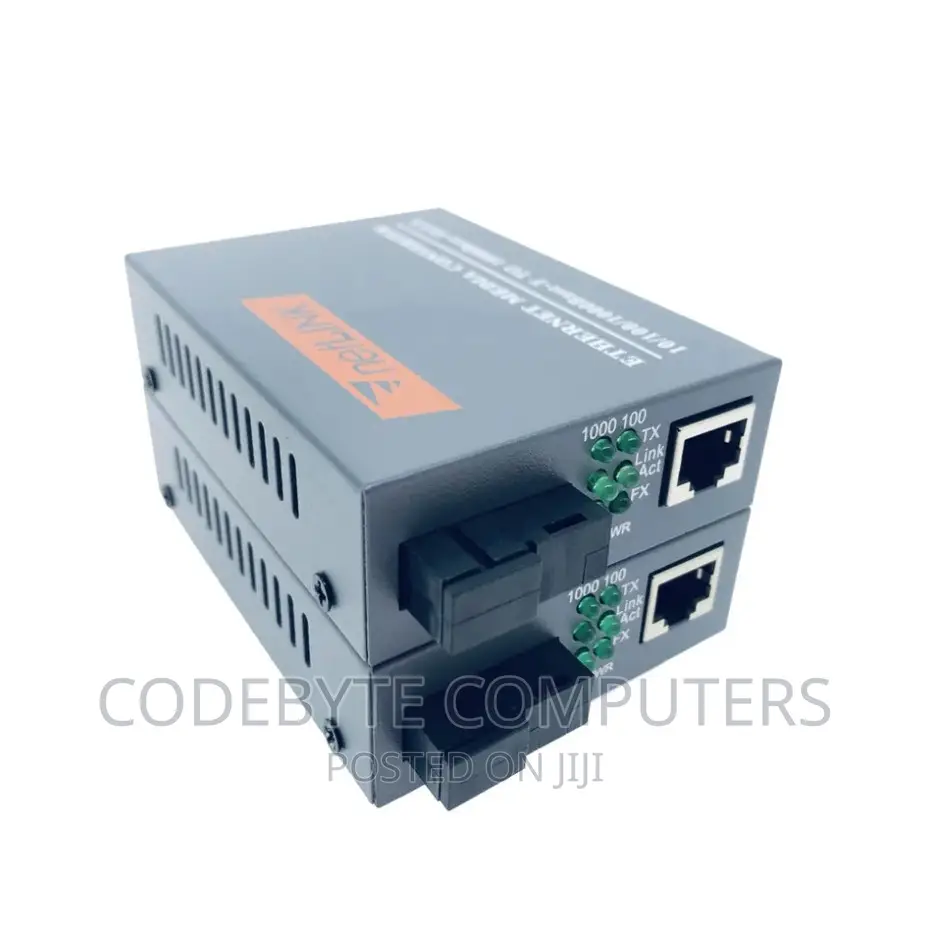 Netlink Fiber Optic Media Converter Htb-1100s-25km