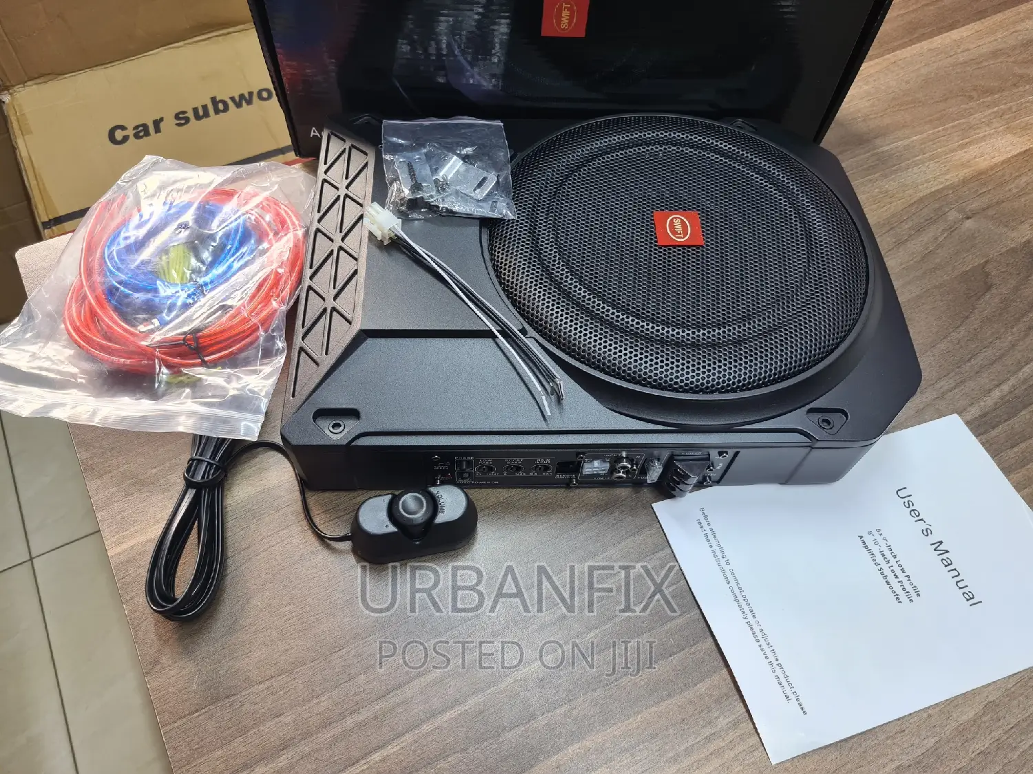SWIFT 10 Inch Underseat Subwoofer With 800 Watts Power