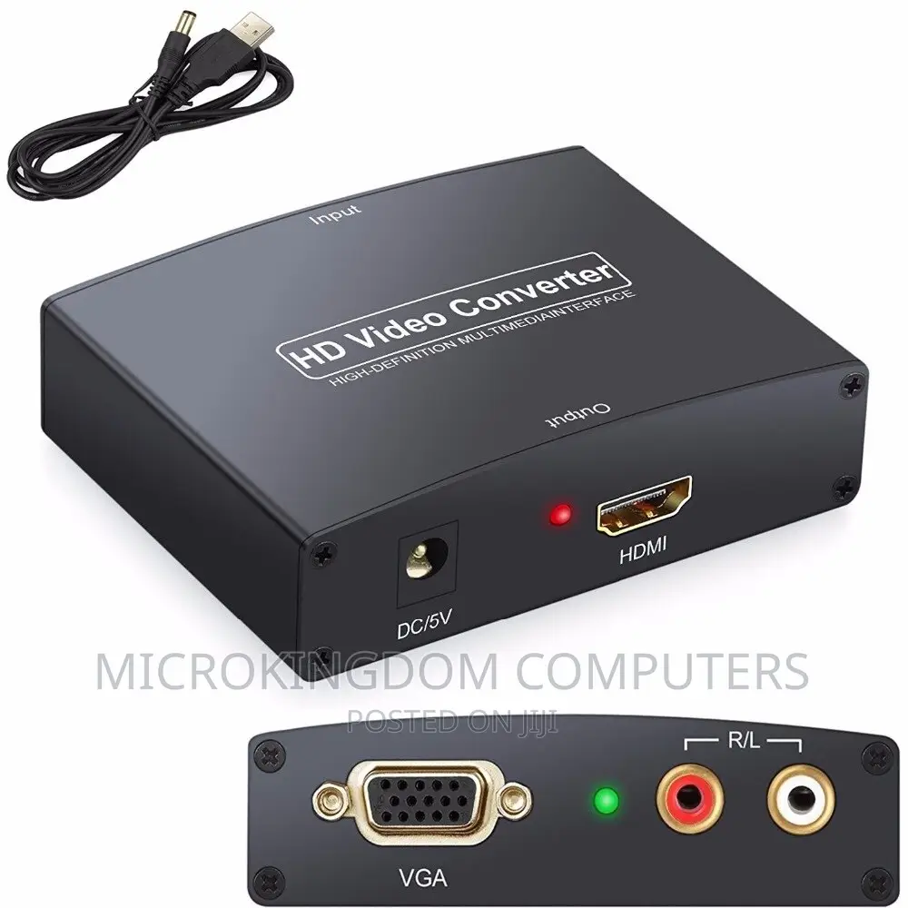 Vga to HD Converter With Audio