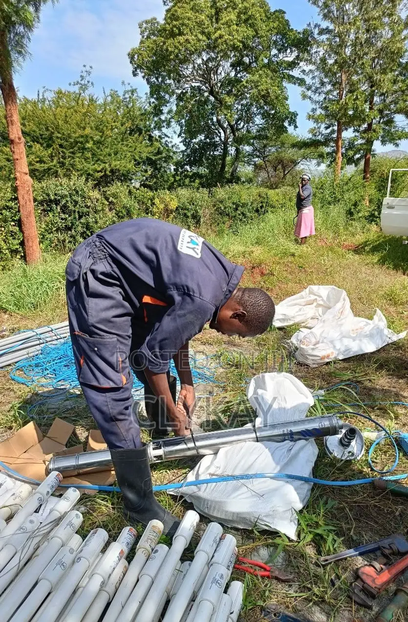Solar Powered Borehole System With Sunverter